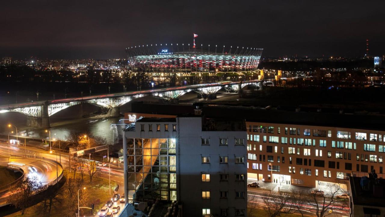 Apartment River Front, Great View From 14Th Floor, Next To Pge Narodowy Stadium, Torwar - By Warsawskyline Apartments Zewnętrze zdjęcie